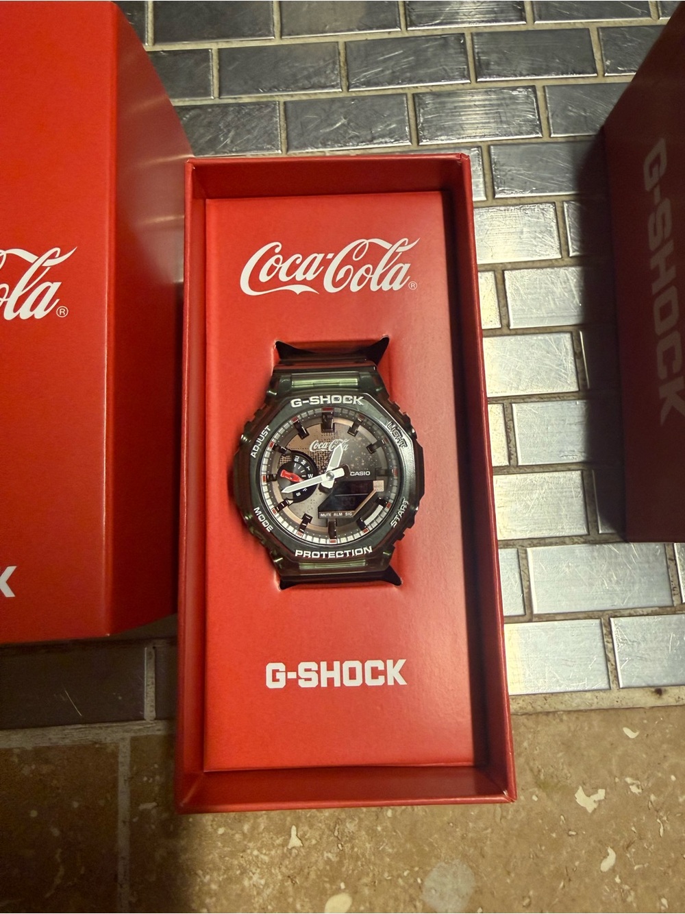 G-Shock Black Sport Watch Coca Cola limited Edition
